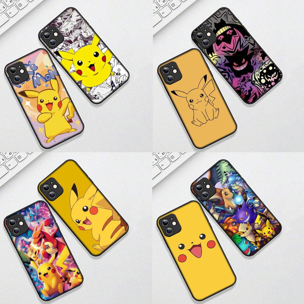 Чехол для телефона P-Pikachus P-Pokemons GO Eevees для Samsung Galaxy A05 A06 A14 A50 A51 A52 A12 A13 A23 A70 A07 A25 A26 M53 A56