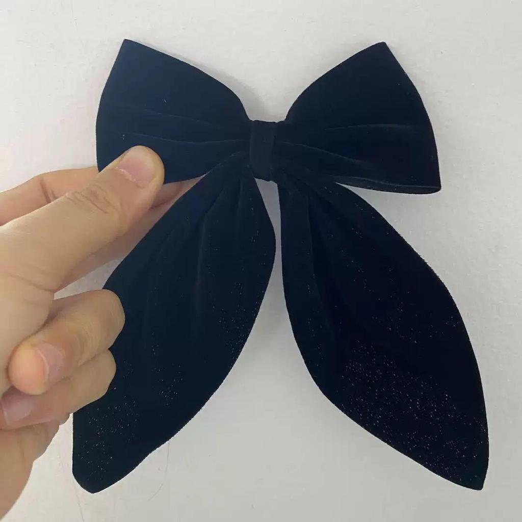 Девочки Пучок Прическа Красный Бант Заколка для Волос – Аксессуар Головной Убор Принцессы для Женщин и Детей