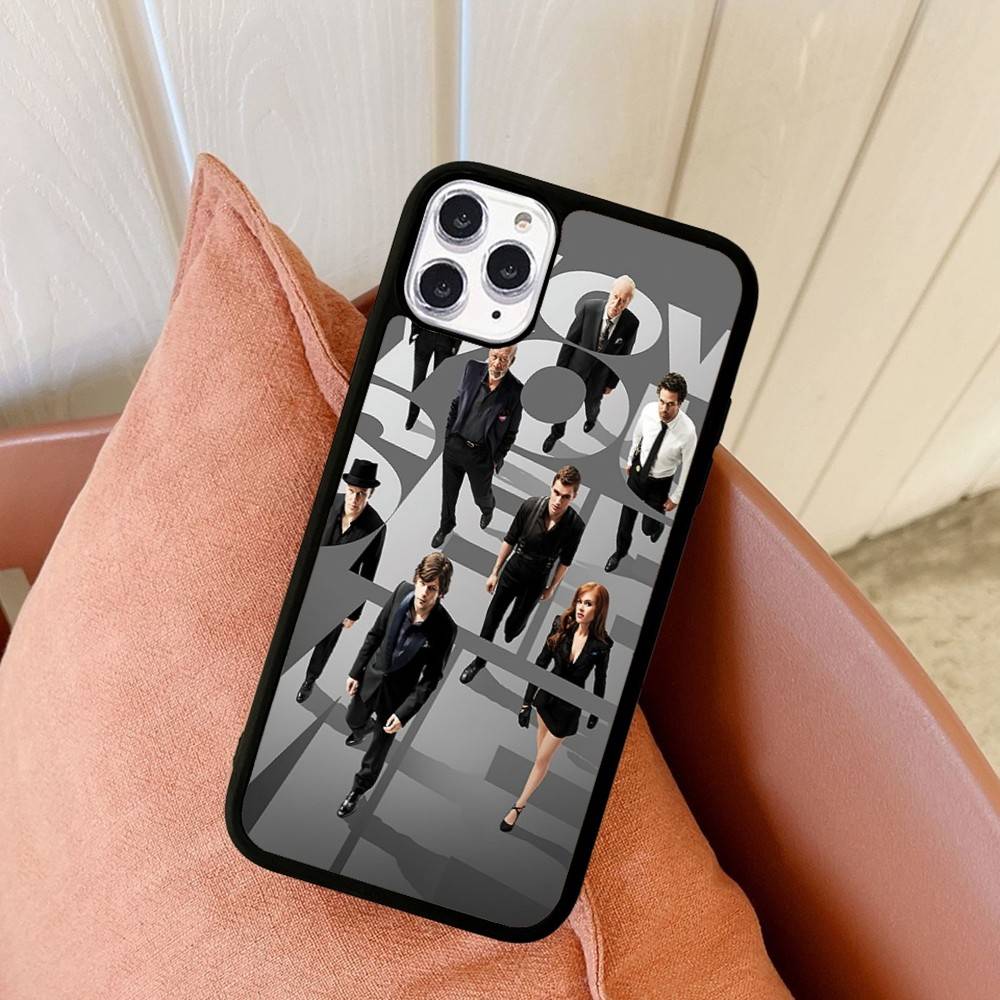 Movie N-Now You See Me Phone Case Wireless Charging PC+TPU For iPhone 11 12 13 14 15 16 17 Pro Max Plus case