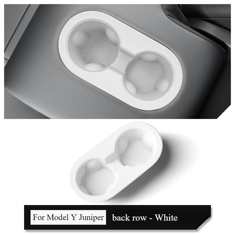 Cup Holder for Tesla Model Y Juniper 2025 Center Console Storage Box Armrest Organiser Non-slip Insert Phone Holder Accessories