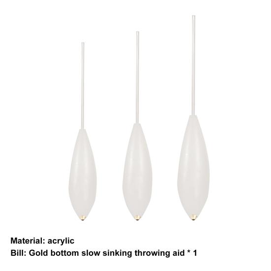 Fishing Buoy Slow Sinking Easy To Use Acrylic Fishing Tackle Floating Buoy Accessories for Seafishing