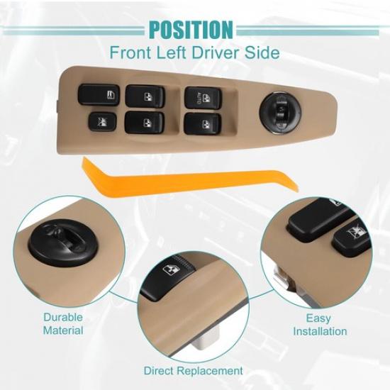 Driver Side Power Window Switch For Kia Spectra 2007-2009 Spectra5 2009 DWS1031
