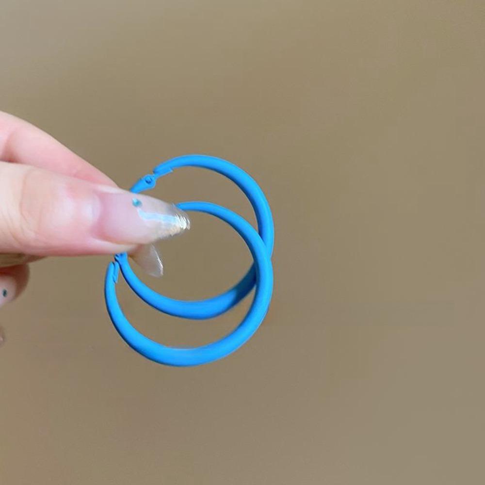 Геометрические серьги-кольца Y2k Женские украшения Модные серьги-кольца Подарок