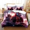 Monster Truck Cool Vehicle Off Road Vehicle Bedding Set Boys Girls Twin Queen King Size Duvet Cover Pillowcase Bed boys Adult