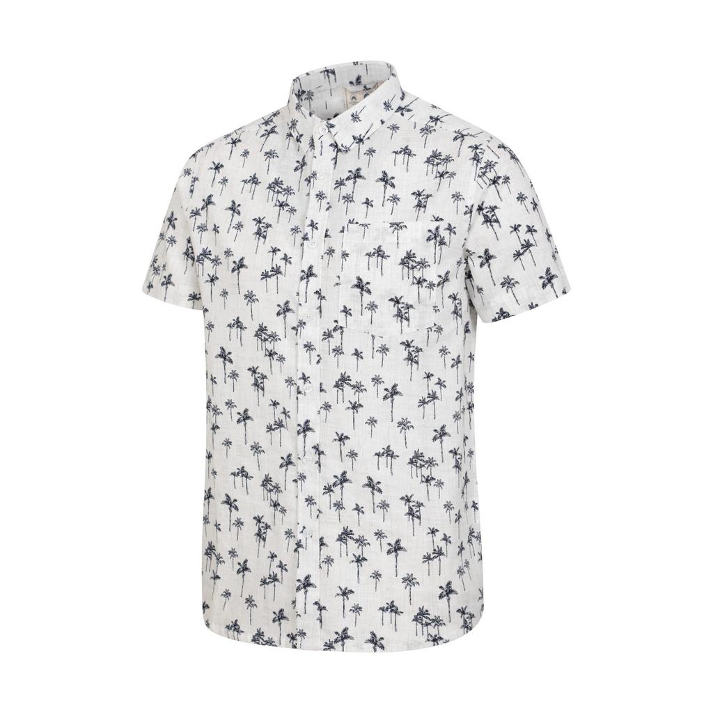 Mountain Warehouse Mens Preston Illustration Palm Tree Shirt