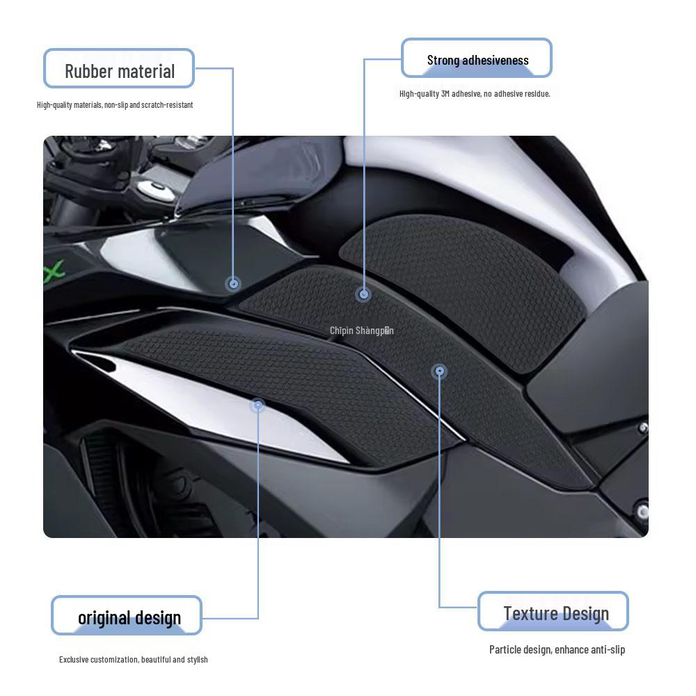 Водонепроницаемая устойчивая к царапинам наклейка на бак для мотоциклов Kawasaki Ninja 1000SX/1100SX SE