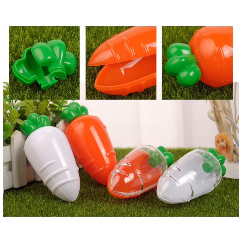 5 шт./упак. креативный подарок на Пасху, пластиковые принадлежности для вечеринок, коробки для конфет с морковью для детского душа