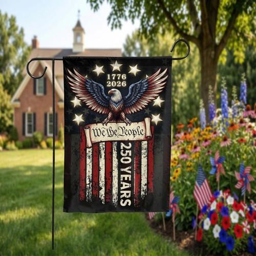 America 250th Anniversary Garden ag Vintage Eagle 1776-2026 ZZY