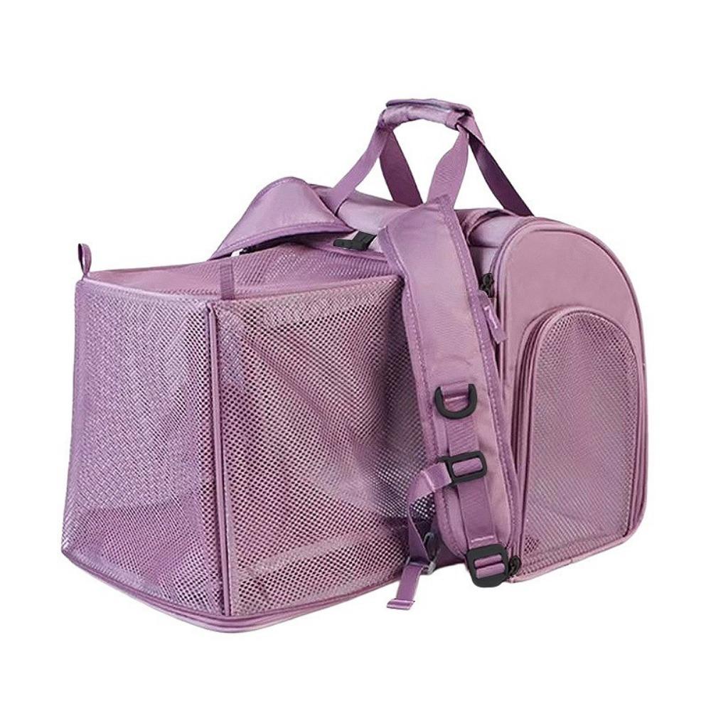 Expandable Cat Carrier Backpack Breathable Mesh Expandable Pet Carrier Pet Carrier Bag Small Dog