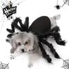 Halloween Dog Cat Costume Furry Giant Simulation Spider Pet Clothing Cosplay Dress Costume Halloween Pet Accessories Dog Decorative