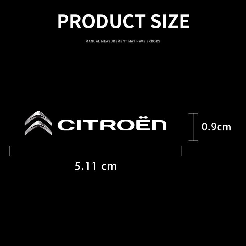 Car Interior Random Sticker Car Goods Car steering wheel Decal For Citroen C1 C2 C3 C4 C5 C6 C4L DS3 DS4 DS5LS DS6 Accessories