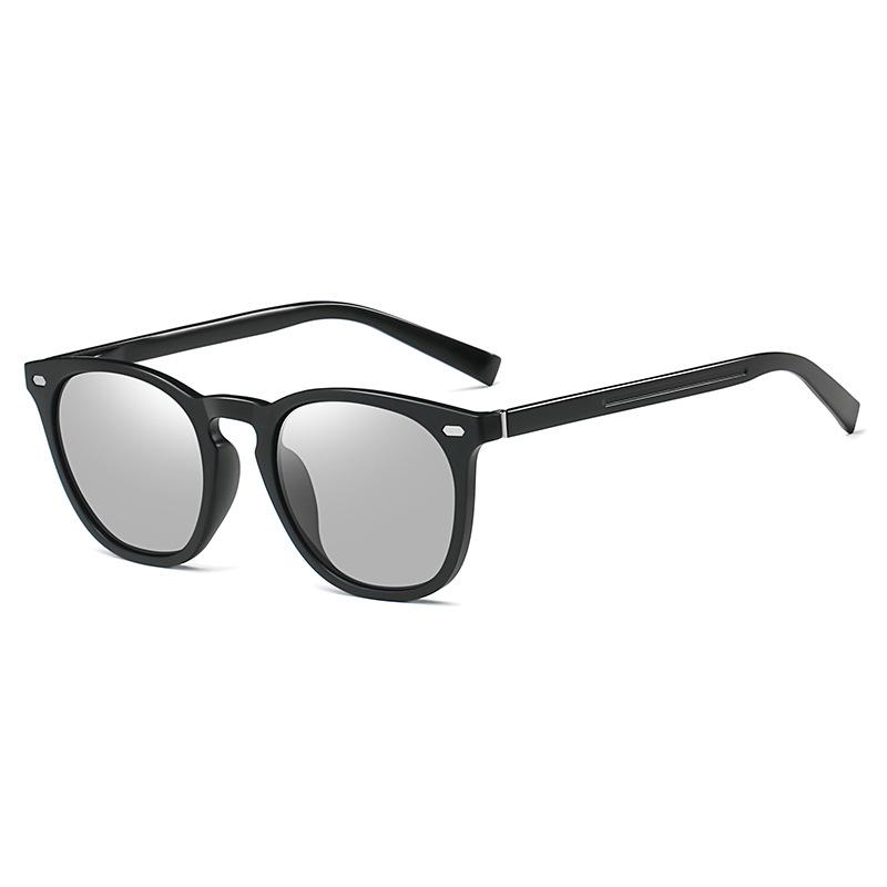New polarized fashion aluminum magnesium sunglasses color-changing colorful men's and women's outdoor classic sun glasses frame