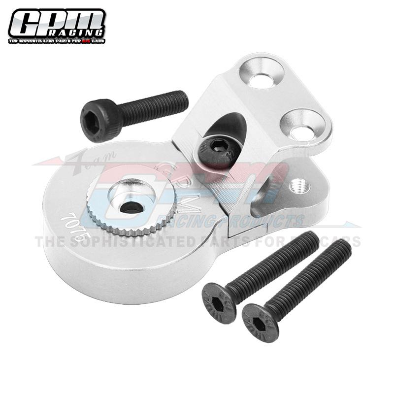 GPM Aluminum 7075 Servo Saver Steering 23T/25T W. Built-In Spring For ARRMA 1/10 Gorgon ARA340192