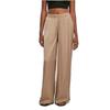 Pantalon Large En Satin Femme Urban Classics GT - Beige - 4XL