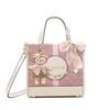 COACH handbag [Customized bag] Dempsey 22 classic presbyopia hand-painted tote bag shopping bag crossbody bag fabric Peach Pink Wish Basic Set