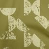 oneOone Cotton Flex Brown Fabric Geometric Half Circle Dress Material Fabric Print Fabric By The Yard 40 Inch