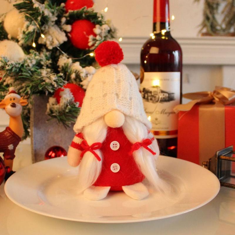 New Christmas Gnomes Plush Santa Doll Christmas Decorations for Home Xmas New Year Gifts Xmas Tree Hanging Accessories