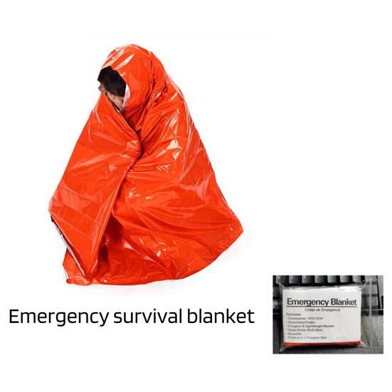 Emergency Sleeping Bag Waterproof Portable Thermal Blanket Lightweight Outdoor Camping Backpacking Hiking Adults Survival