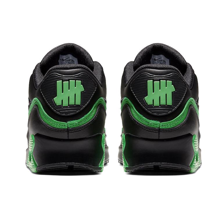 Nike Air Max 90 Undefeated Черно-зеленые CJ7197-004