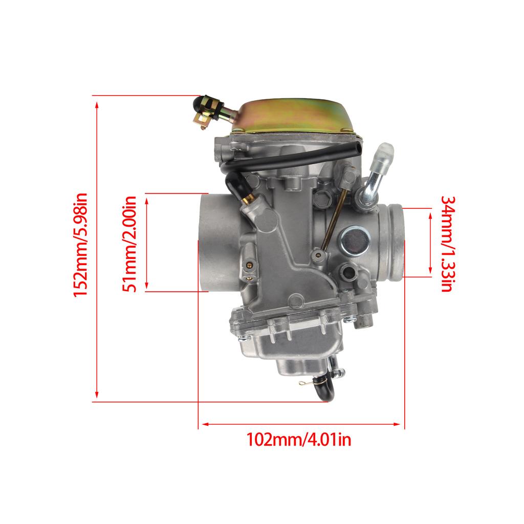 Аксессуары для карбюратора мотоцикла PD34J Для Yamaha YFM350-A Suzuki LT-500F 4x4 1998-2002 Карбюратор Квадроцикла UTV Квадроцикла Грязевого Байка Мотокросса