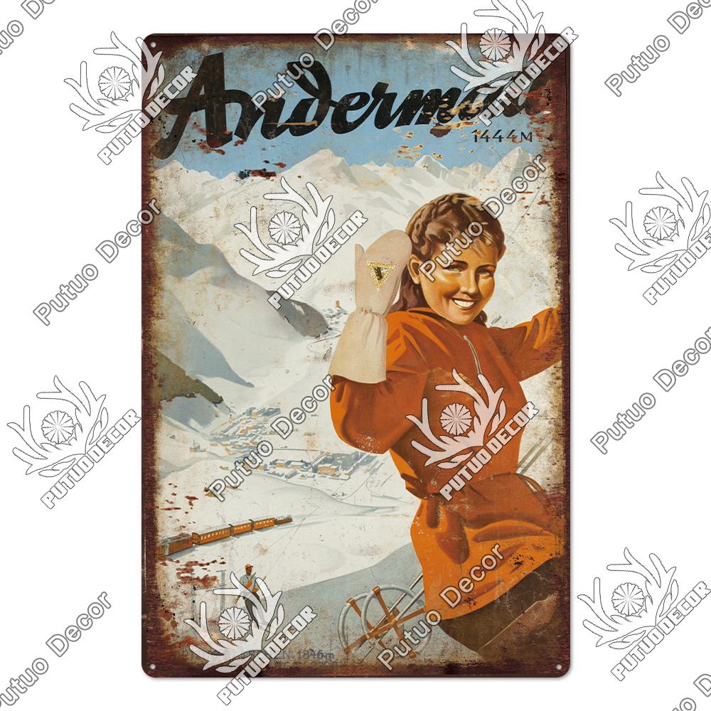 Decor Fun Animal Vintage Tin Sign Plaque Metal Plate Wall Art Decor for Living Room Man Cave Cafe Farmhouse Retro Poster