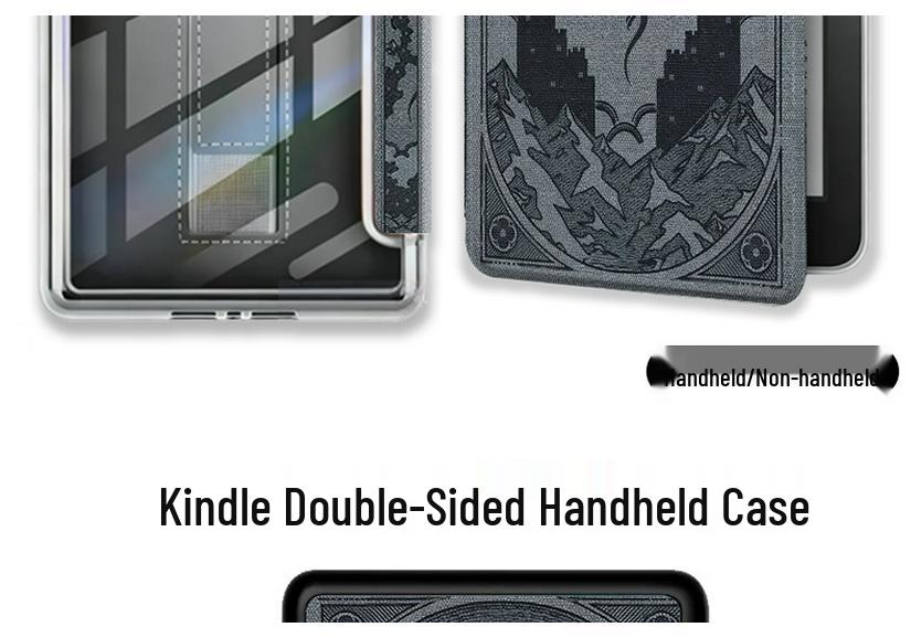 Магнитный чехол для Kindle Paperwhite Kobo со съемной обложкой для сна (Акрил/Силикон, KPW1-6).