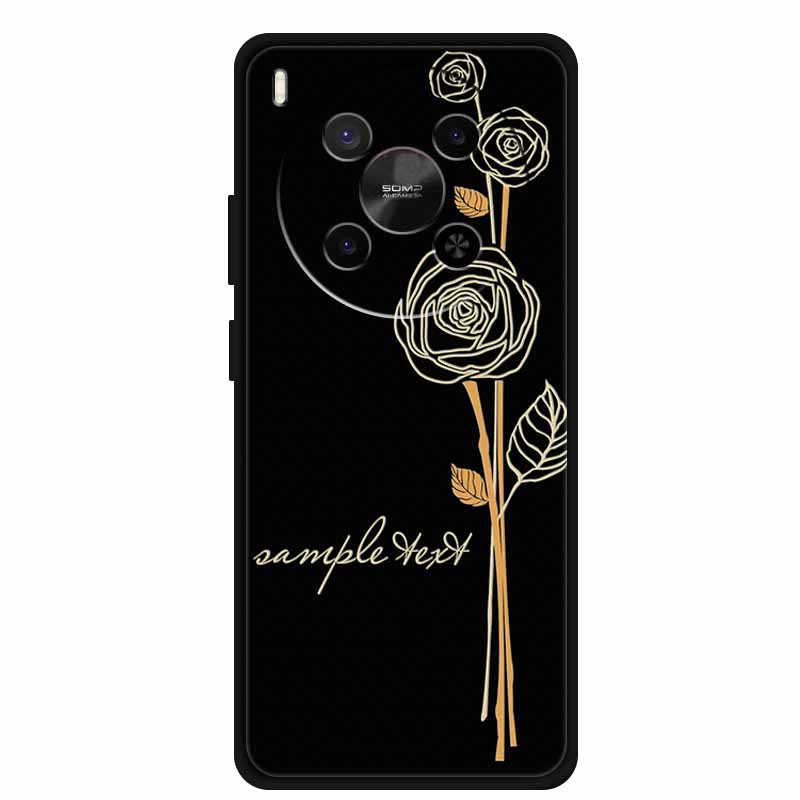 For ZTE Blade V70 Max Case 3D Blossom Emboss Soft Silicone Phone Cover for Nubia V70 Max Cases Relief Flower Shell New V 70 Max