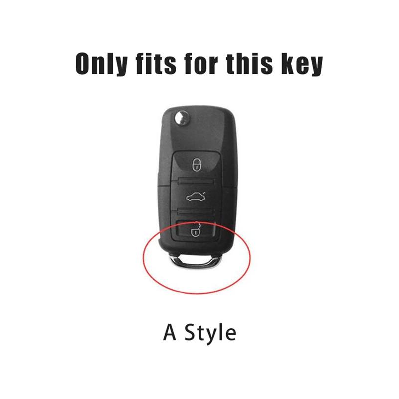 VW GTI GOLF 2026 Hot For VW VOLKSWAGEN Zinc Alloy Car Remote Key Case Cover Shell For Volkswagen VW Polo Golf Passat Tiguan Beet