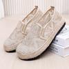 Women's Fashion Mesh Breathable Loafer Non-slip Lightweight Flat Sneakers Comfortable Walking Shoes Casual Dress Flats Summer Loafers for Female