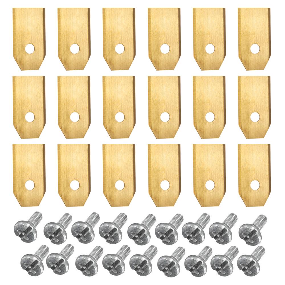 30/18 шт. Набор режущих лезвий для газонокосилки Лезвия из нержавеющей стали для косилки 0,7 мм для Husqvarna Automower/Gardena