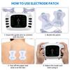 EMS Machine Electric Physiotherapy Tens Body Electrical 8 Pads Muscle Stimulator Pulse Acupuncture Back Neck Slipper Massage