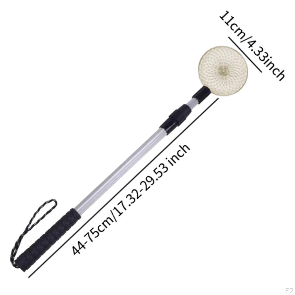 Регулируемый скиммер для подледной рыбалки, аксессуары, ручка из алюминиевого сплава, легкий вес