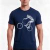 Bmx Words Tshirt Summer Casual Cotton Tee Oversized Streetwear Tops Vintage Graphic Print Loose Fit Short Sleeve