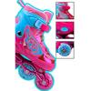 Angel Winged Illuminated Skates 2 2 Girl's Skates Silicone Wheel, 3 In 1 Wheel With Carrying Bag