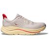 HOKA One One CLIFTON 10 Беговые кроссовки Женские Лаймово-серые/Огненно-красные Кроссовки 1162031-SCCC