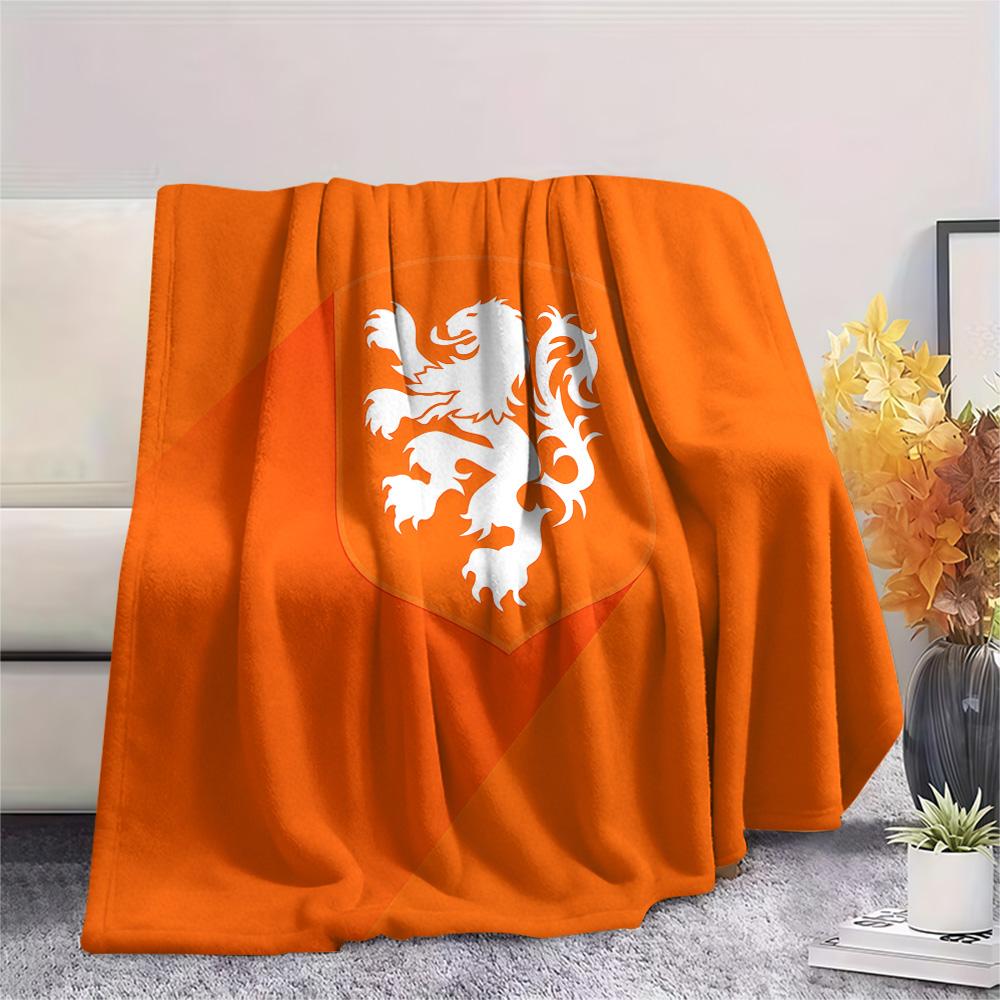 KNVB Flannel Blanket, High quality Comfortable for All Seasons, Home Decor, Warmth and Comfort