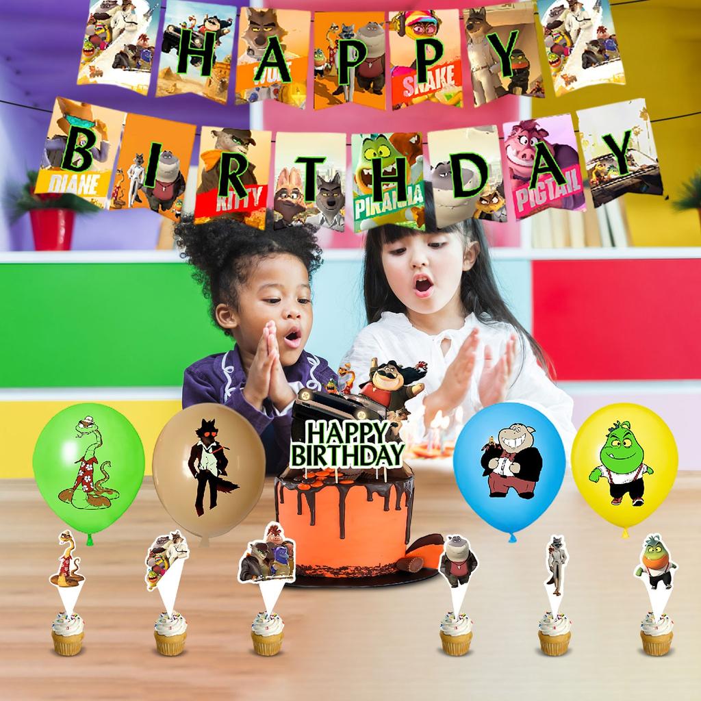 Баннер Украшение для торта Подходит для украшения на день рождения