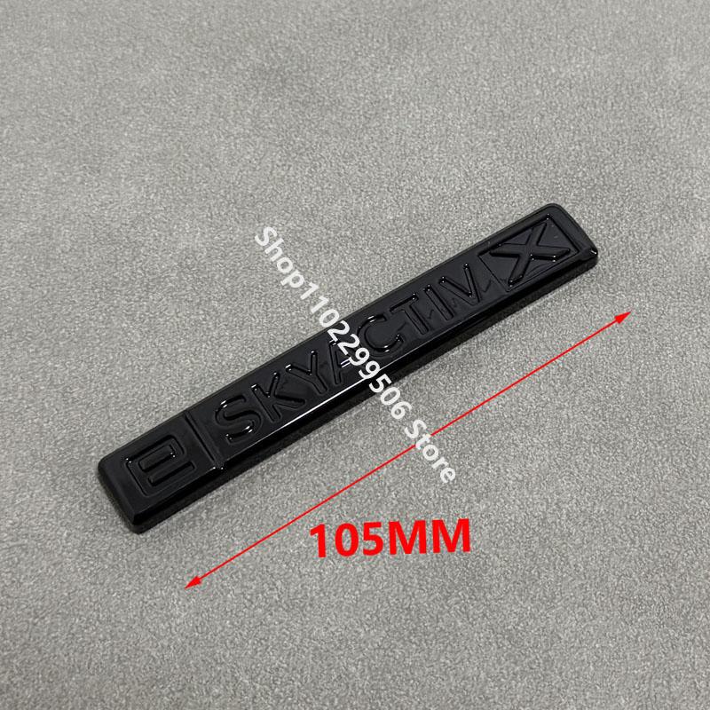 for Mazda CX-30 black front logo CX30 rear logo,SKYACTIV G E SKYACTIV X AWD Car Letter Badge Logo Trunk Decorative Sticker CBFXD