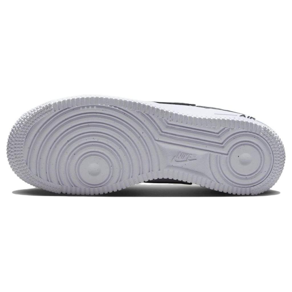 Nike Air Force 1 Next Nature GS Split - White Black Kids Sneakers HF9096-100