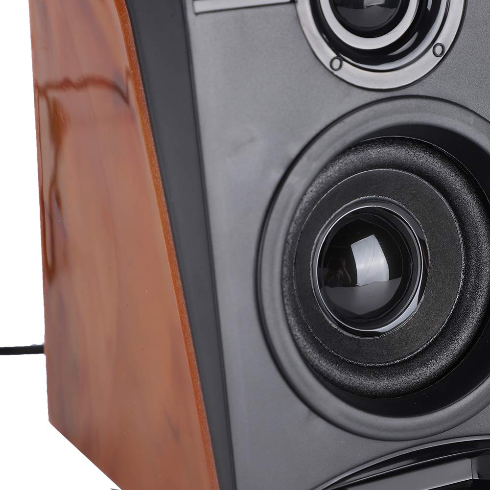 Компьютерные проводные настольные мультимедийные небольшие настольные колонки со стерео сабвуфером с питанием от USB для телевизоров Колонки, колонки, звук, ноутбуки, компьютеры,