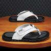 Fashion Flip Flops Summer Mens Slippers Casual Shoes Beach Sandals Outdoor Slides Walking Comfort Designer Fashion Luxury Leather