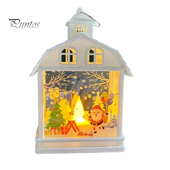 Рождественский Фонарь Снеговик Санта-Клаус Лось Узоры Светодиодные Свечи для Вечерние Домашнего Праздничного Украшения