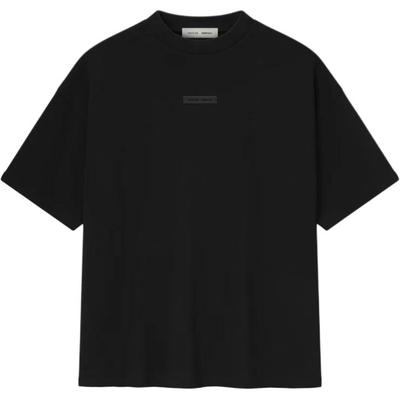 Essentials Pique 90s Футболка с коротким рукавом Черный как смоль Мужские Топы 125SP254410F