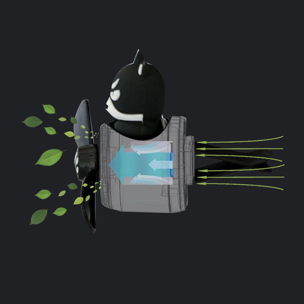 Вращающийся пропеллер Pilot Little Duck, автомобильная ароматерапия, милый освежитель воздуха для автомобиля, зажим для вентиляционного отверстия, мультяшный кот, диффузор ароматов Pilot