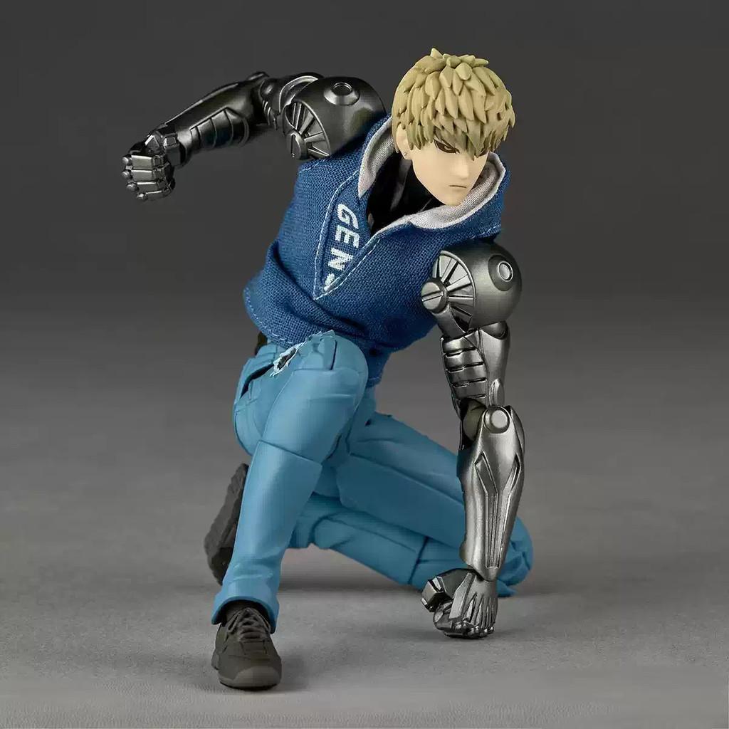 One Punch Man Saitama Genos Action Figure Pvc 16cm Collectible Toy For Fans