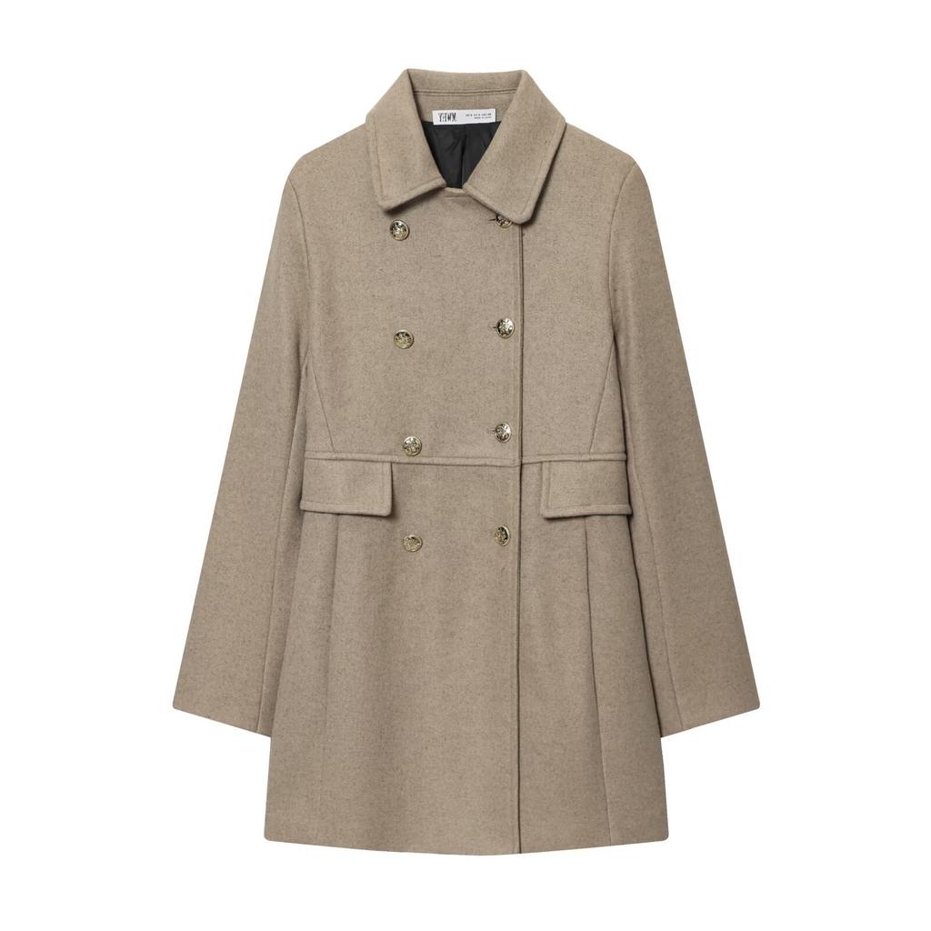 European and American style, wholesale women's clothing, fashion, versatile, temperament, cross-border double-placket short coat