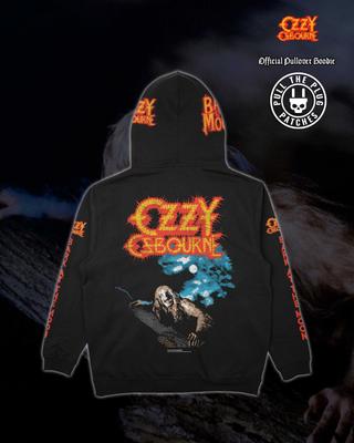 Толстовки с капюшоном Ozzy Osbourne Bark At The Moon Пуловер Мужские Женские Оверсайз Y2k Флисовая Толстовка Британский Рок-Певец Женская Мужская Одежда