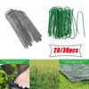 Metal Plastic Lawn Ground Garden U Pins Artificial Grass Steel Pegs Staples Turf nails Hooks