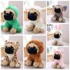 Stuffed Animals Pug Dog Plush Toys Rabbit Elephant Bulldog Dogs Plush Stuffed Sharpei Dog  Birthday