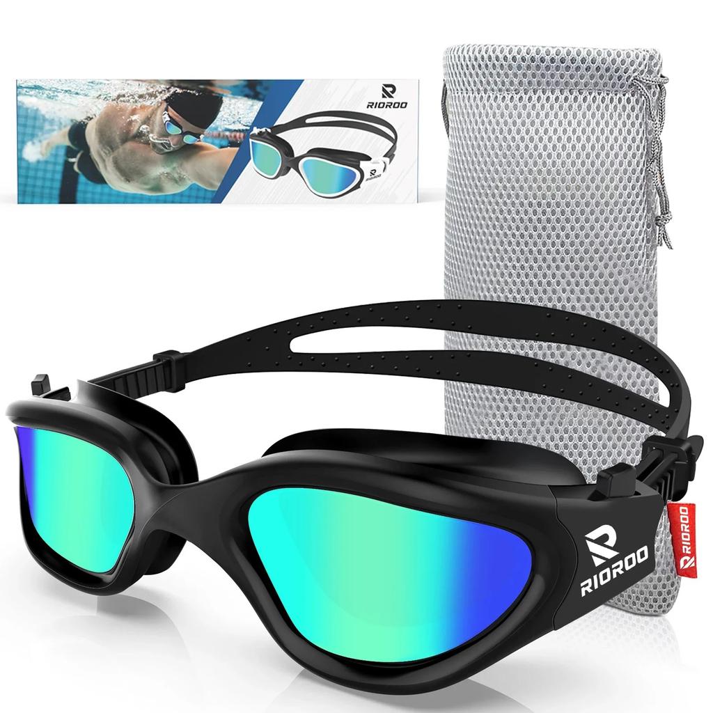 Adult Swim Glasses Professional Goggles  Anti-fog UV Protection Men Women Swimming Goggles Waterproof Adjustable Silicone inPool